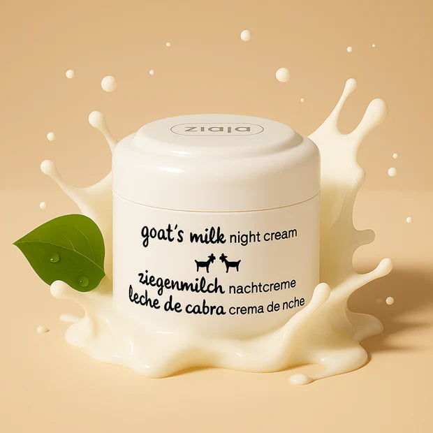Crème de Nuit au Lait de Chèvre – Soin Réparateur Intense 50 ml